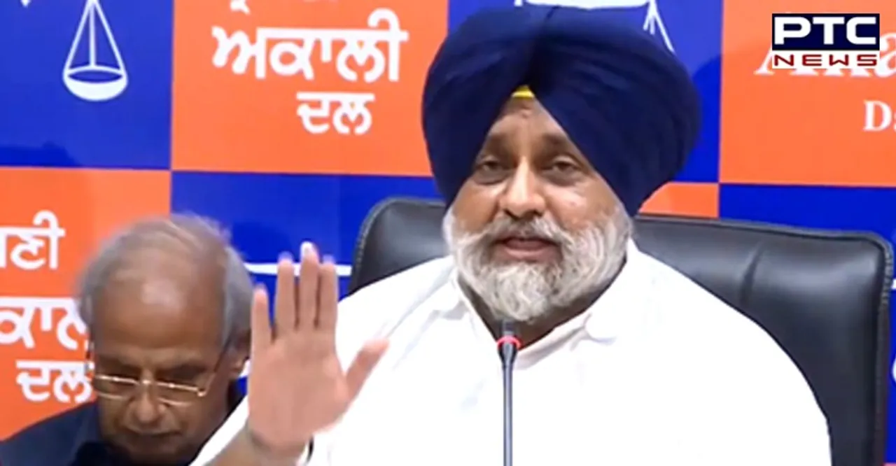 Sukhbir Singh Badal urges Punjab CM to reduce 'sky high' petrol, diesel prices