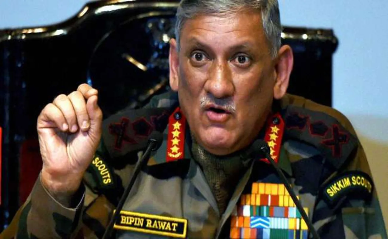 Aim is to inflict pain on Pak Army for support to terror: Army chief