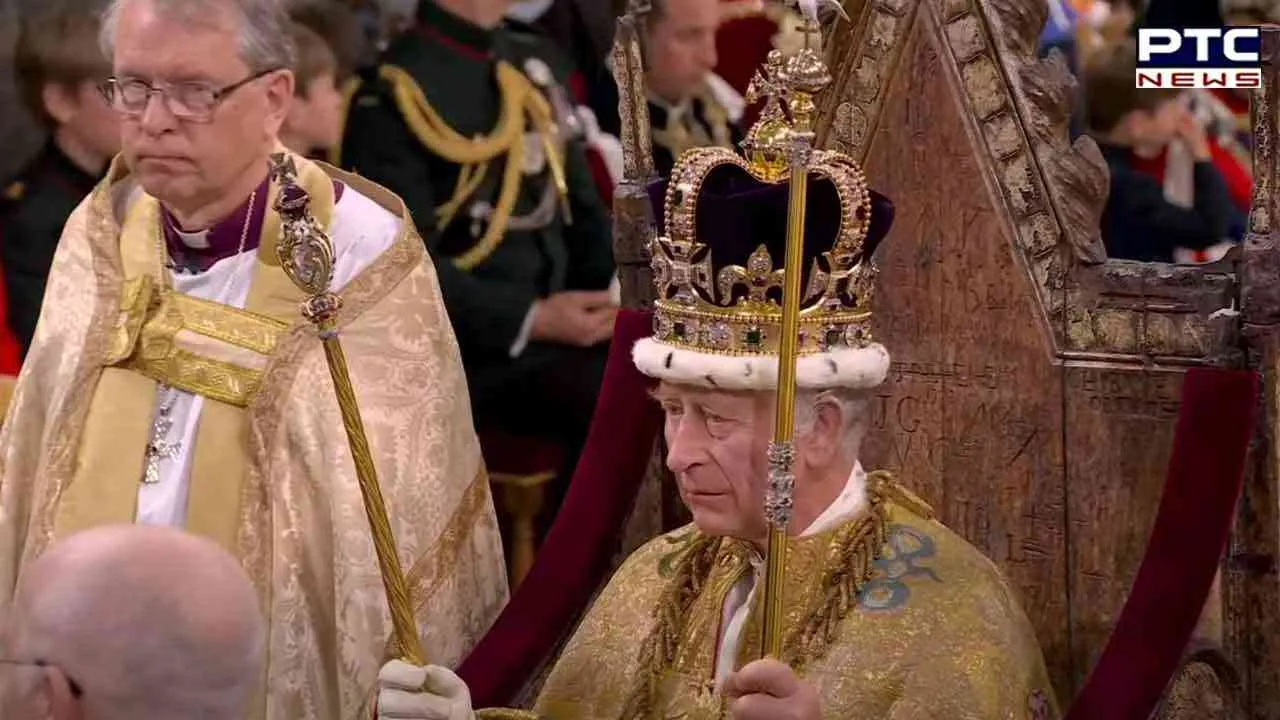 King Charles III coronation:  ਕਿੰਗ ਚਾਰਲਸ III ਦੀ ਹੋਈ ਤਾਜਪੋਸ਼ੀ, ਤਸਵੀਰਾਂ ਰਾਹੀ ਵੋਖੋ