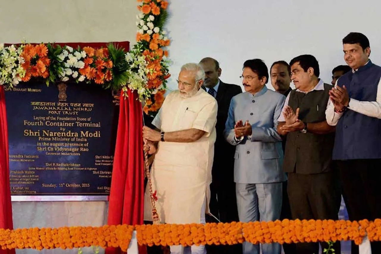 PM opens Rs 7,900-cr 4th terminal at JNPT