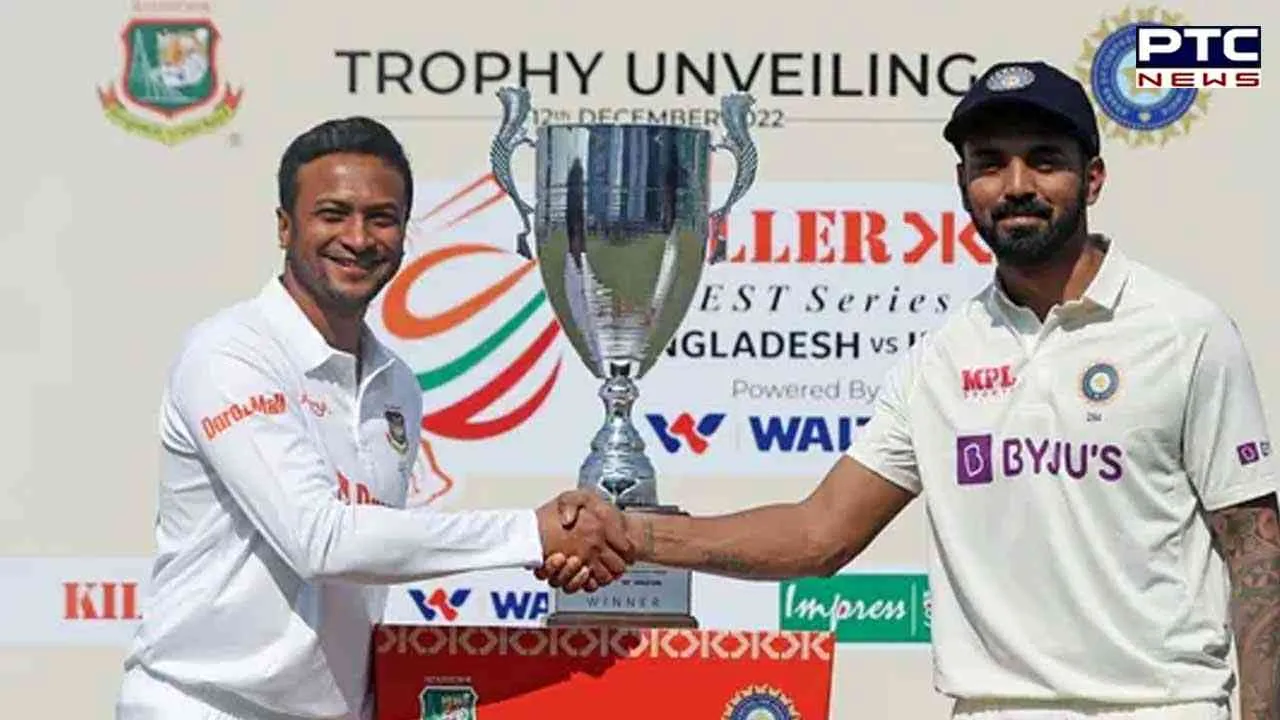India win toss, opt to bat against Bangladesh in first test