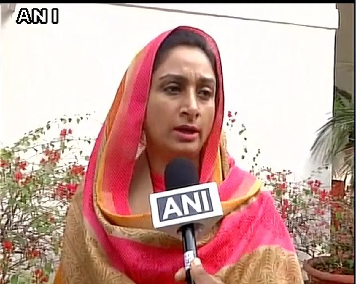 I am deeply hurt on reports of 84' riots SIT file missing: Harsimrat Badal