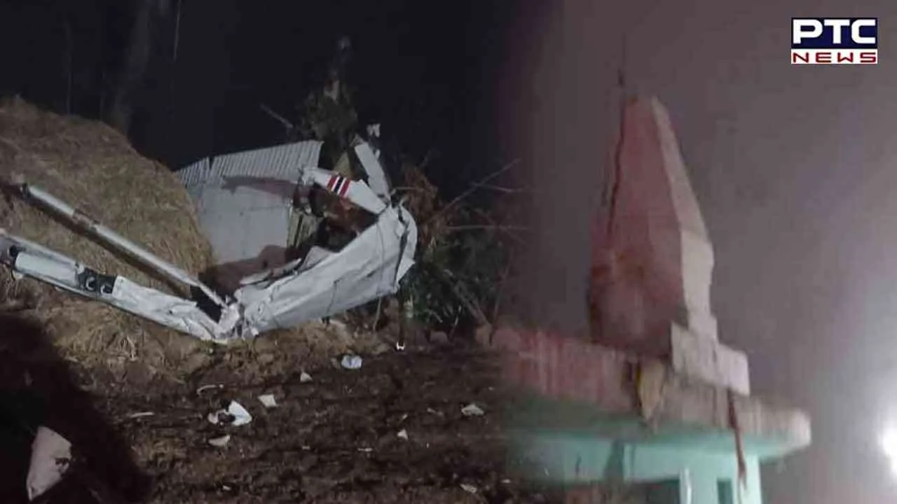 MP Home Minister orders inquiry in plane crash incident in Rewa