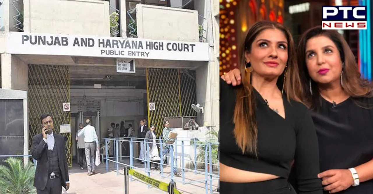 HC notice to Punjab on plea by Raveena, Farah; 'no coercive steps against them'