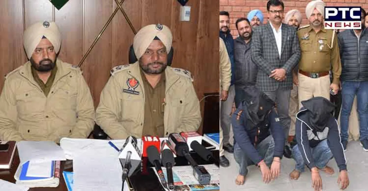Amritsar police busts gang of robbers; two arrested