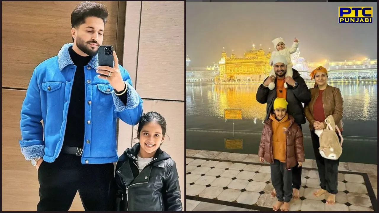 Jassi Gill with daughter Roojas Kaur Gill 