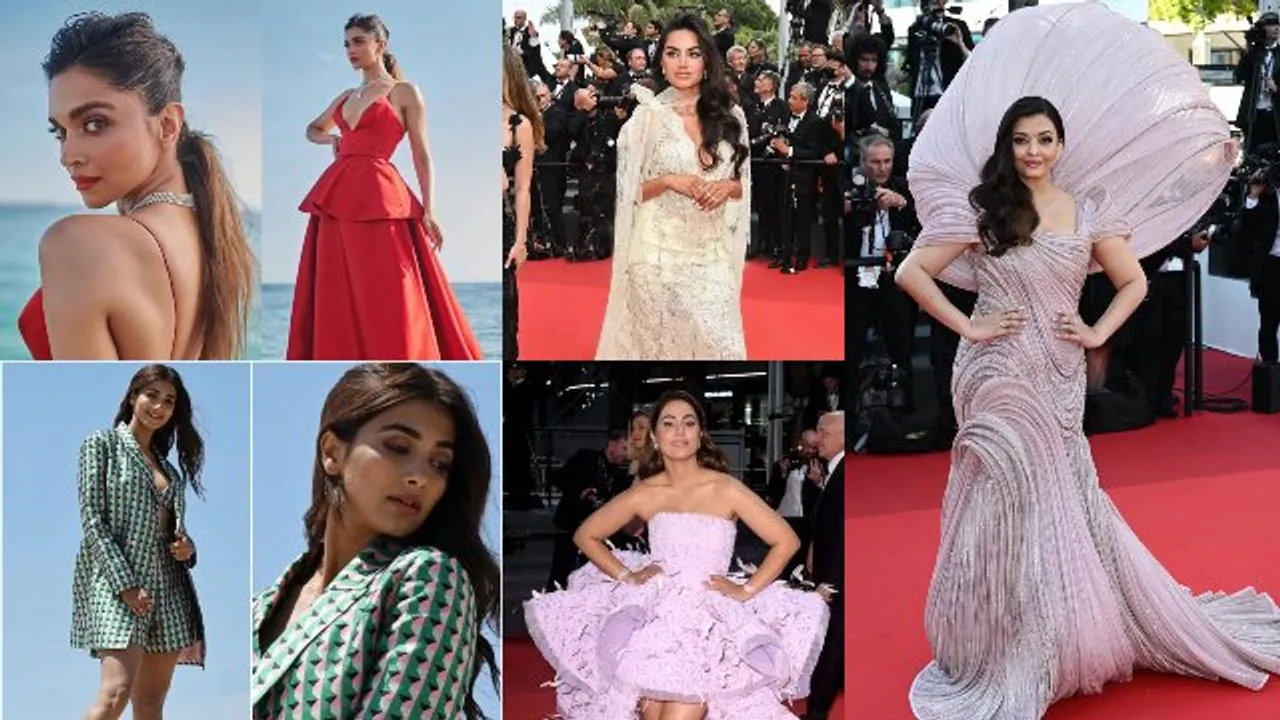 Cannes 2022 Day 3 Photos: From Deepika Padukone to Hina Khan, Indian divas spread their charm at Red Carpet