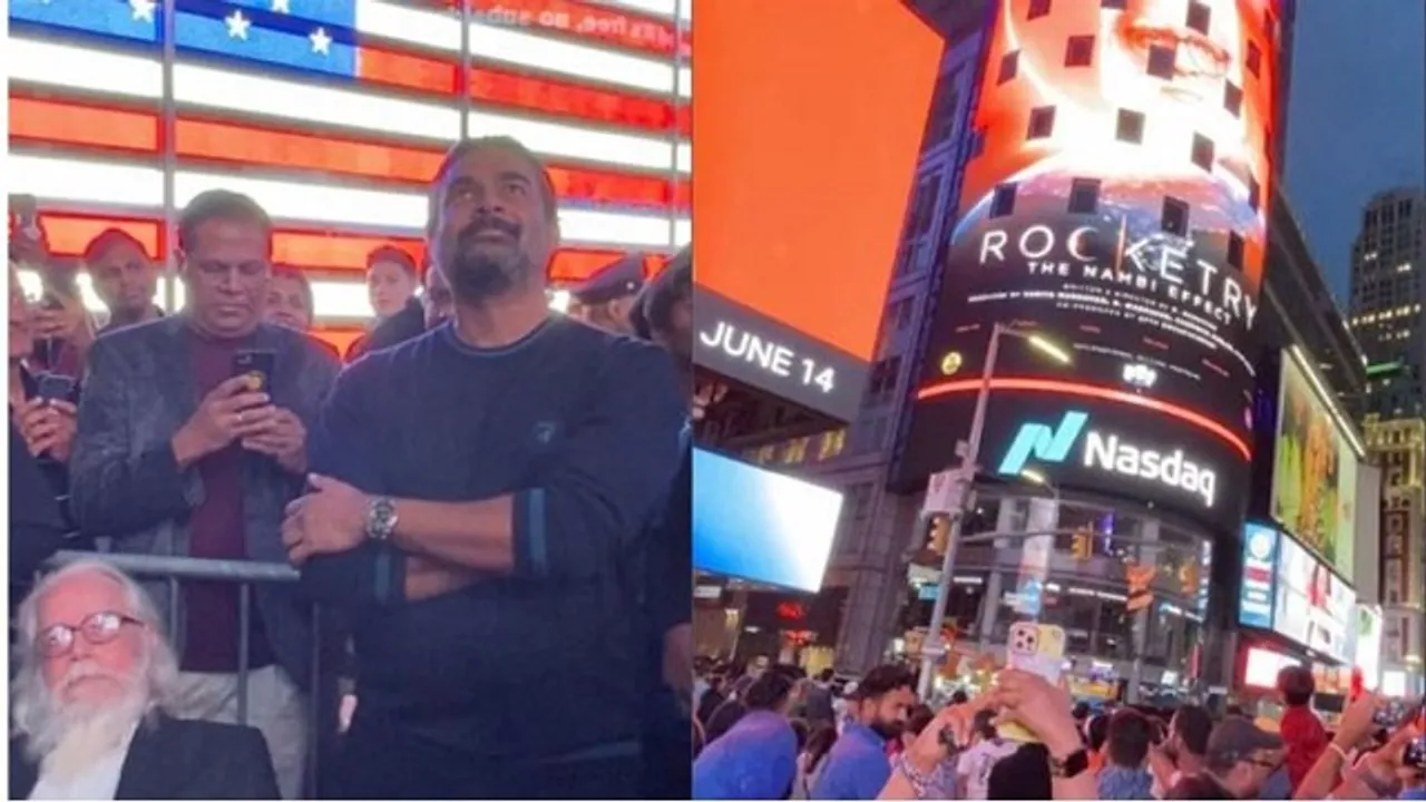 Times Square 'ਤੇ ਨਜ਼ਰ ਆਇਆ ਆਰ. ਮਾਧਵਨ ਦੀ ਫਿਲਮ 'ਰਾਕੇਟਰੀ: ਦਿ ਨਾਂਬੀ ਇਫੈਕਟ' ਦਾ ਟ੍ਰੇਲਰ