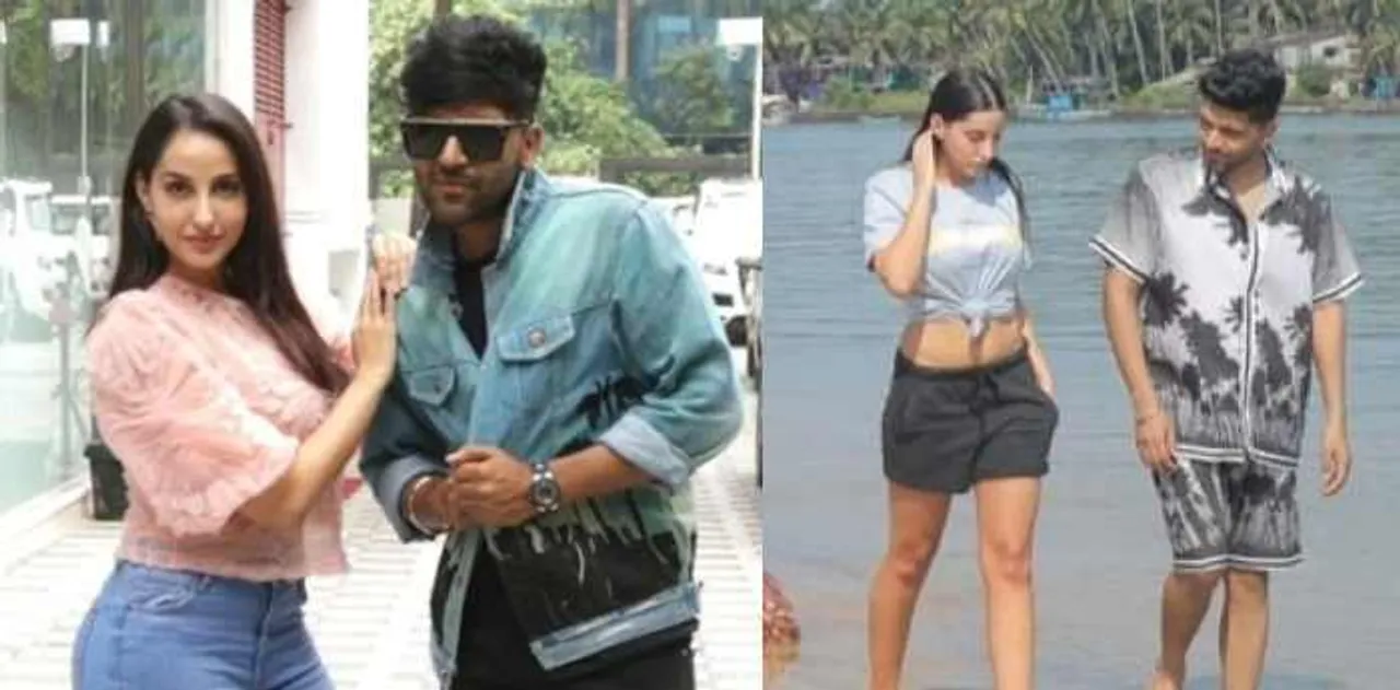 Is Nora Fatehi dating Guru Randhawa? Pictures of the two from Goa Beach goes viral