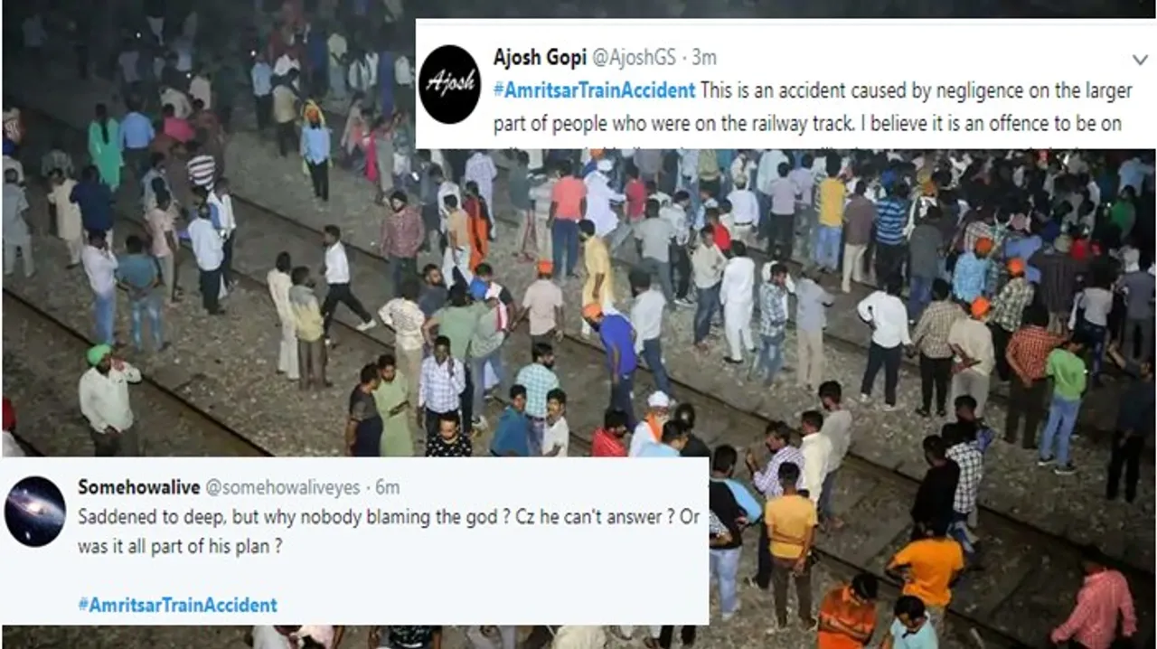 Amritsar Train Accident: Who Is To Blame For This Tragedy? Twitterati Raise Questions