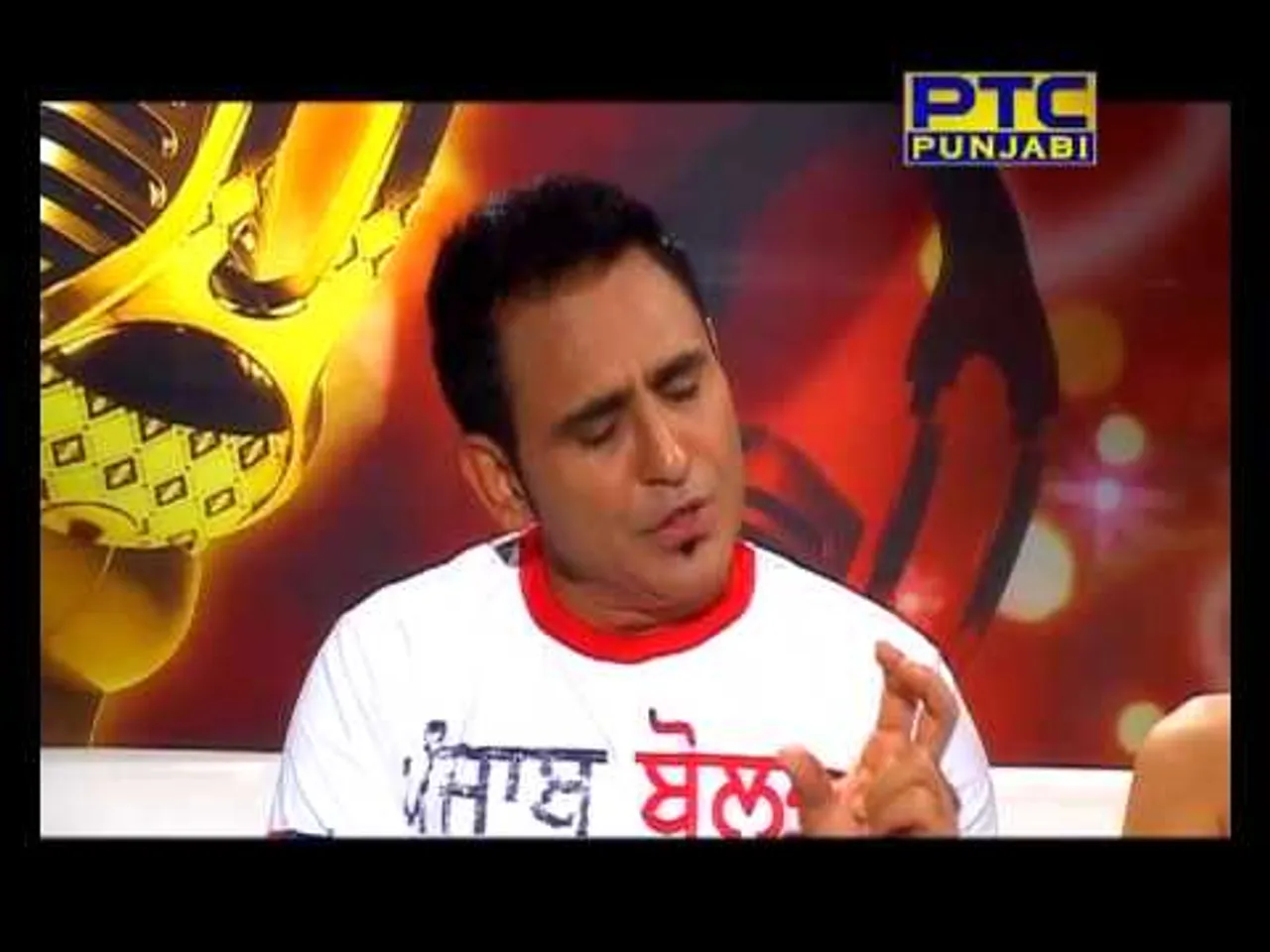 SARABJIT CHEEMA & ANISHA POOJA ON PTC PUNJABI SHOW PTC SUPERSTAR