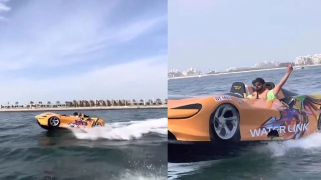 Gippy Grewal enjoys water sports in Dubai; shares video
