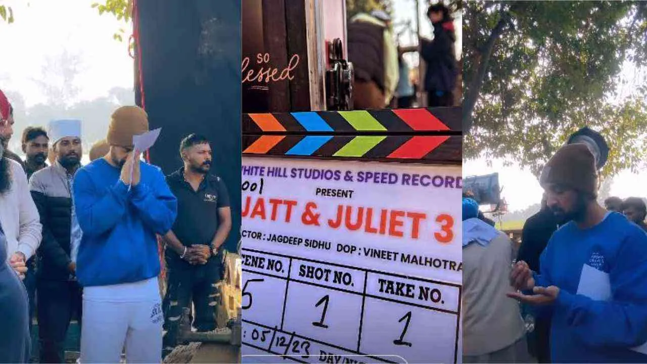 &#039;Jatt and Juliet 3&#039;: Diljit Dosanjh Begins Second Schedule of Much-Awaited Film in Punjab