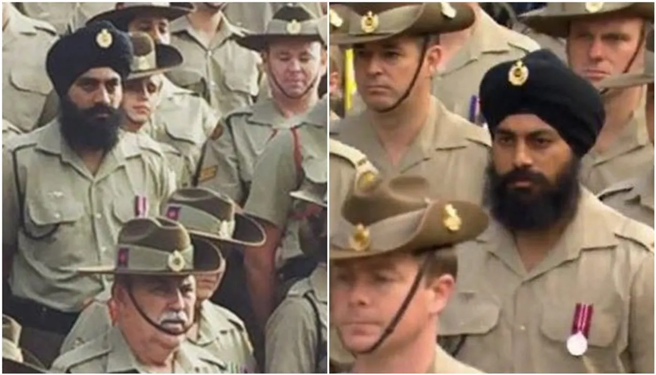 History! Jasjit Singh Becomes First Turbaned Soldier To Represent Australian Army On Anzac Day