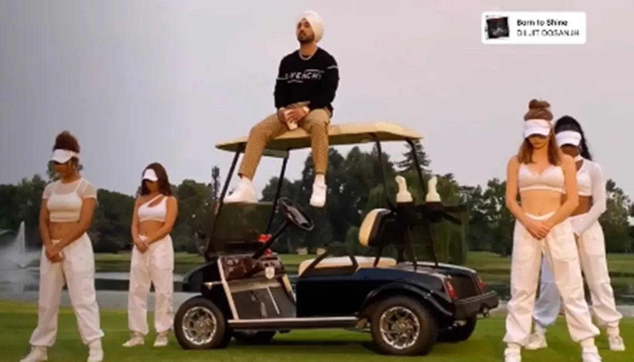 Born To Shine Music Video: Diljit Dosanjh Shares BTS Videos Of His Shoot