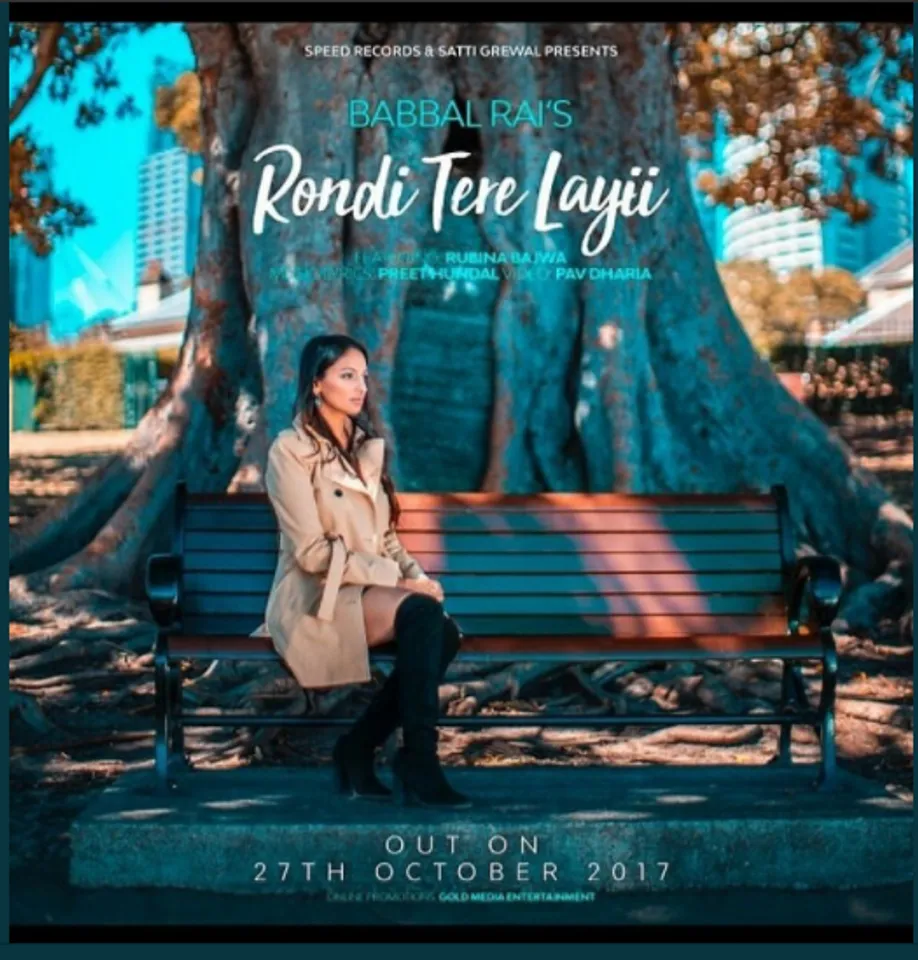 BABBAL RAI'S UPCOMING SONG 'RONDI TERE LAYII' IS VERY CLOSE TO HIM