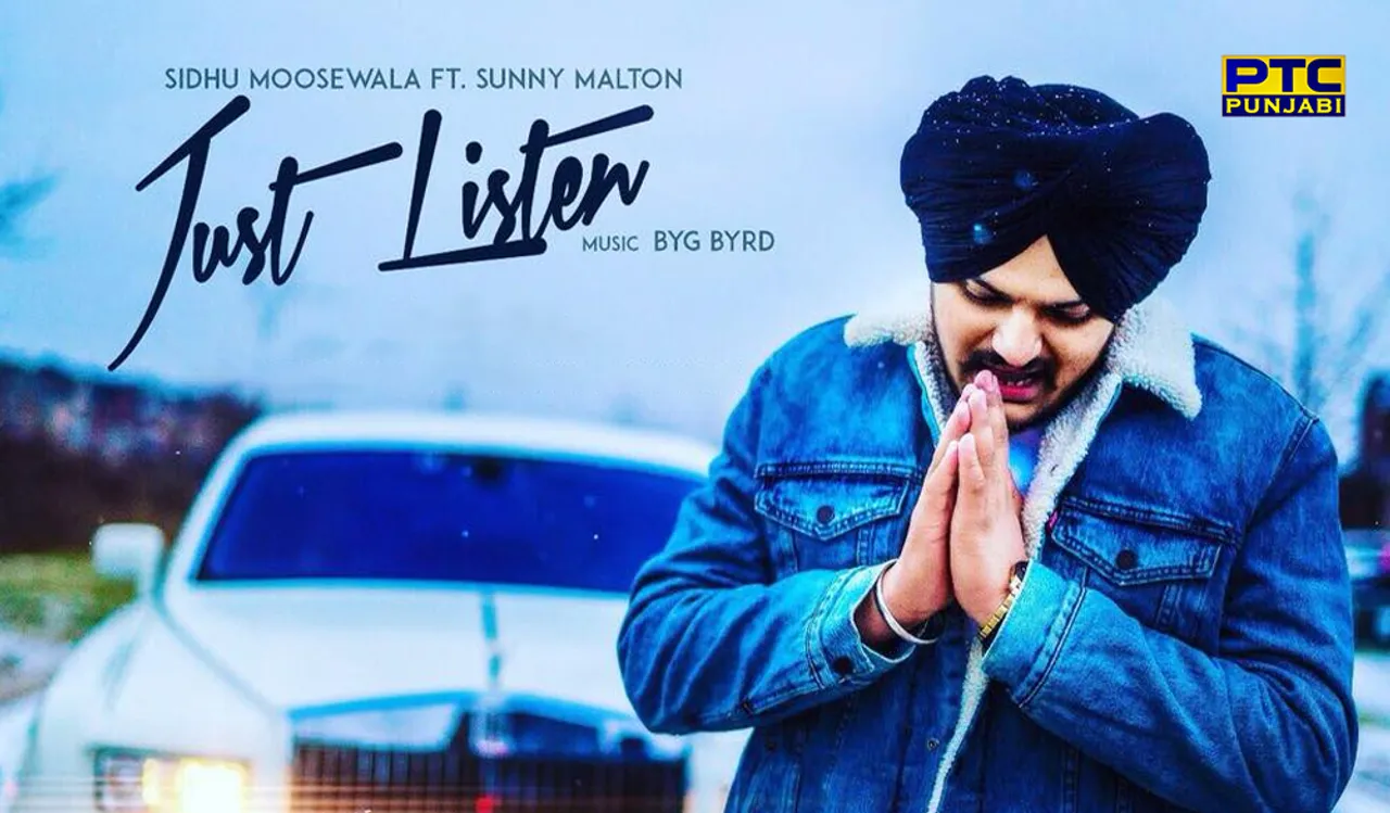 SIDHU MOOSE WALA KNOCKED EVERYONE WITH ‘JUST LISTEN’