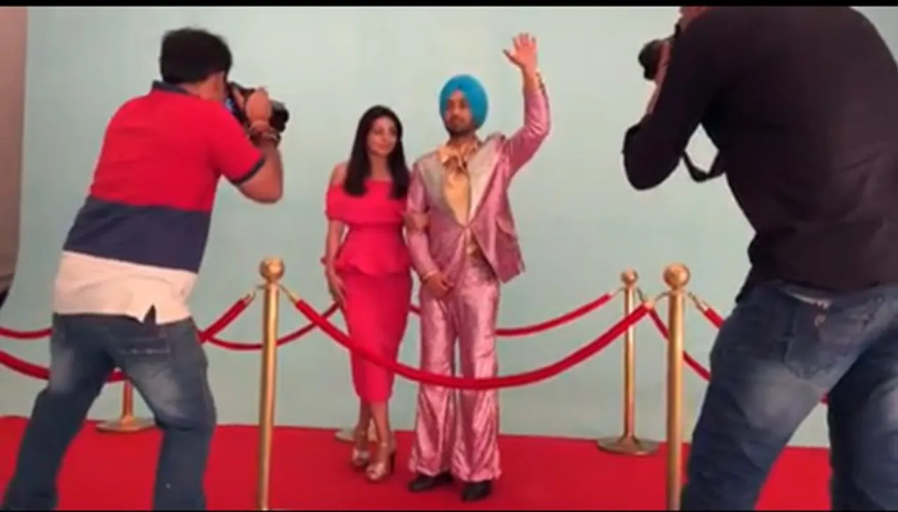Have You Watched This Viral Video Of Diljit, Neeru Ahead Of Shadaa Release?