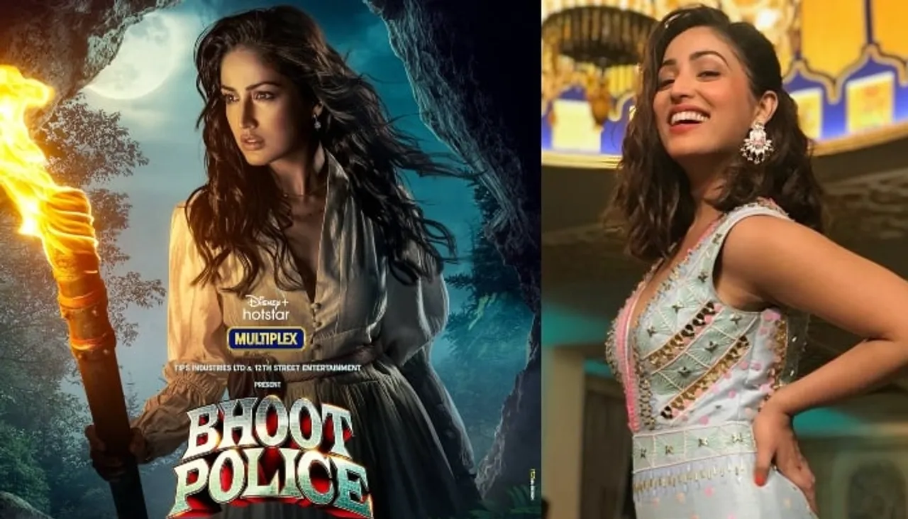 Yami Gautam looks brave and determined in her first look from the upcoming film Bhoot Police!