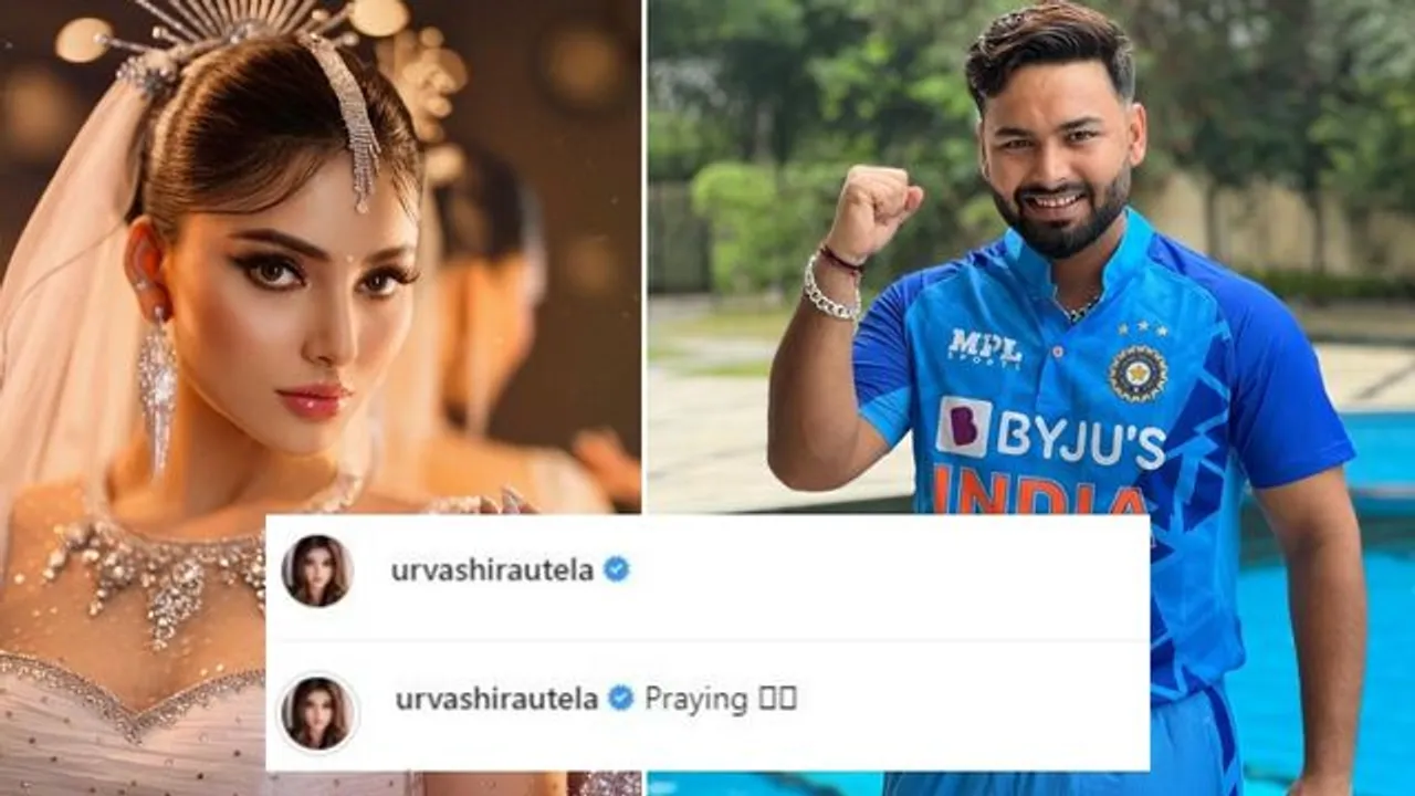 Urvashi Rautela shares cryptic post after Rishabh Pant’s accident