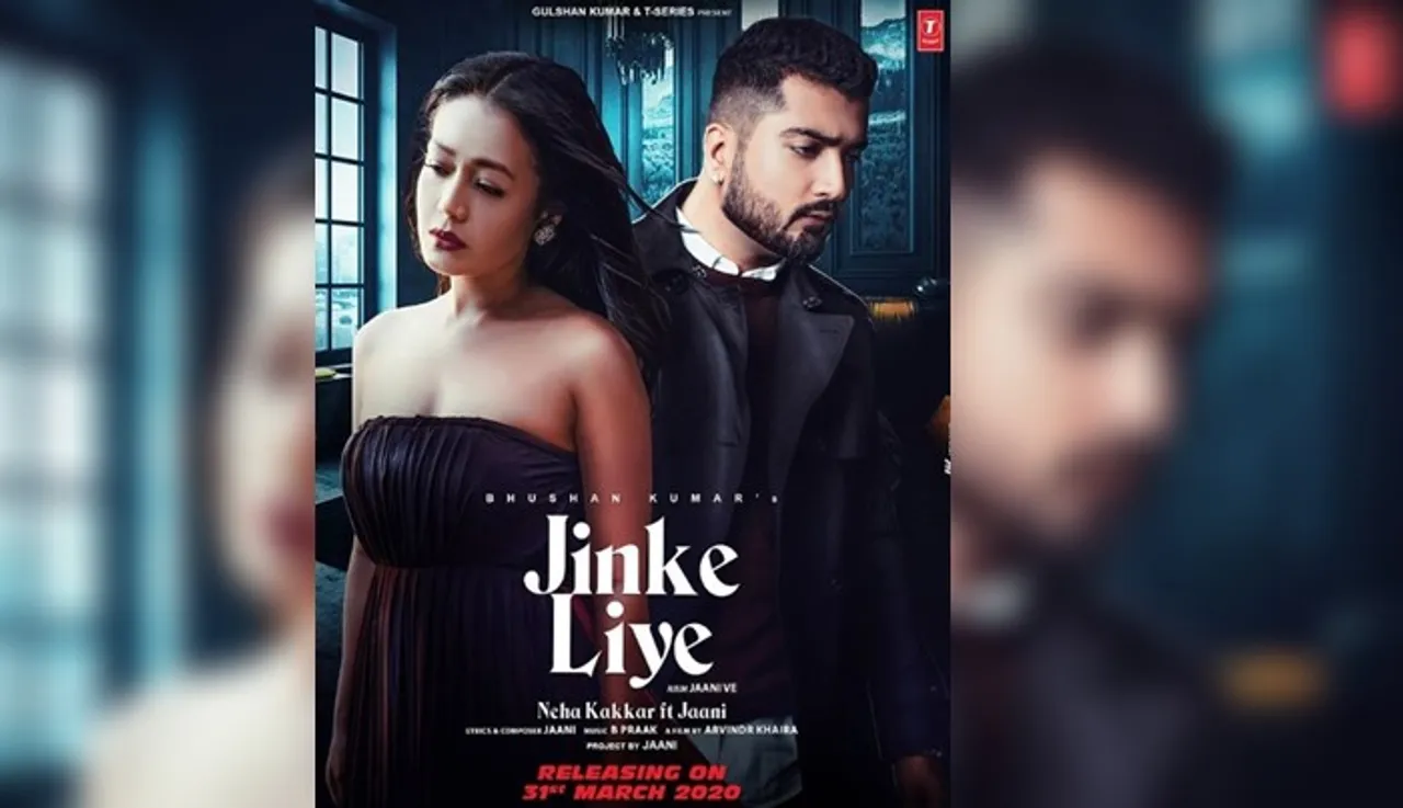 Jinke Liye: Jaani Shares Poster Of Upcoming Song, To Feature As Lead With Neha Kakkar