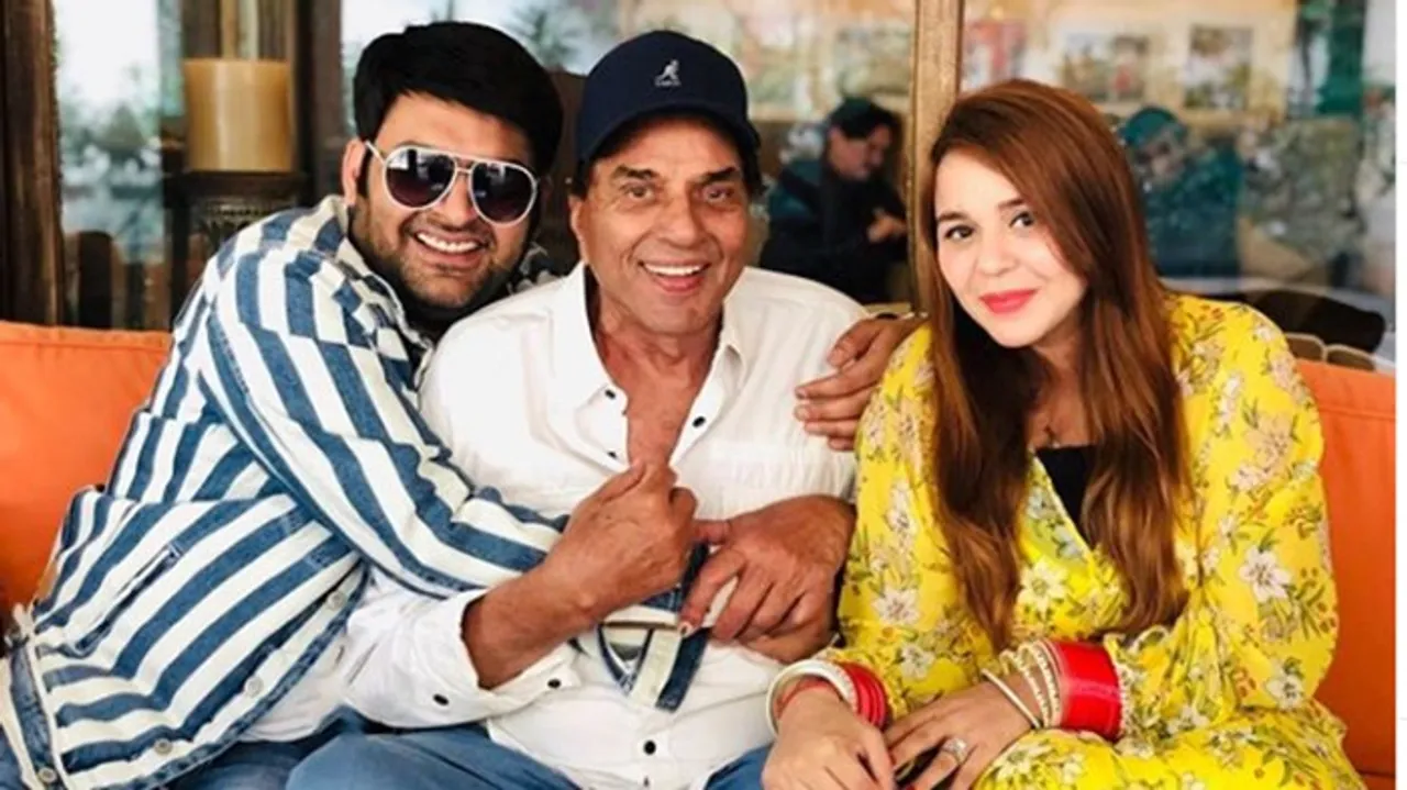 Kapil Sharma’s This Picture With Dharmendra Is Winning The Internet!              