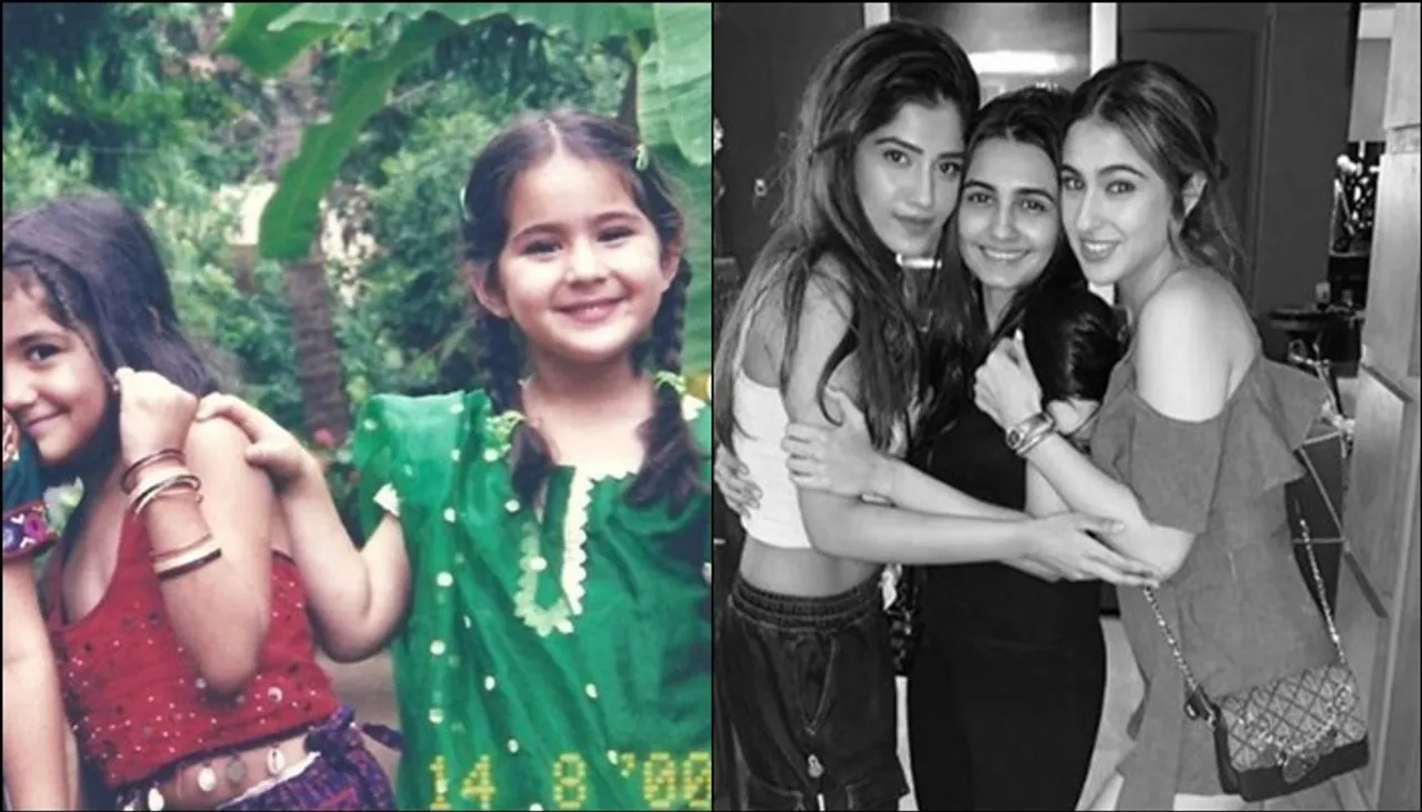 #ThrowbackThursday: Sara Ali Khan Shares Unseen Pictures With Childhood Friends