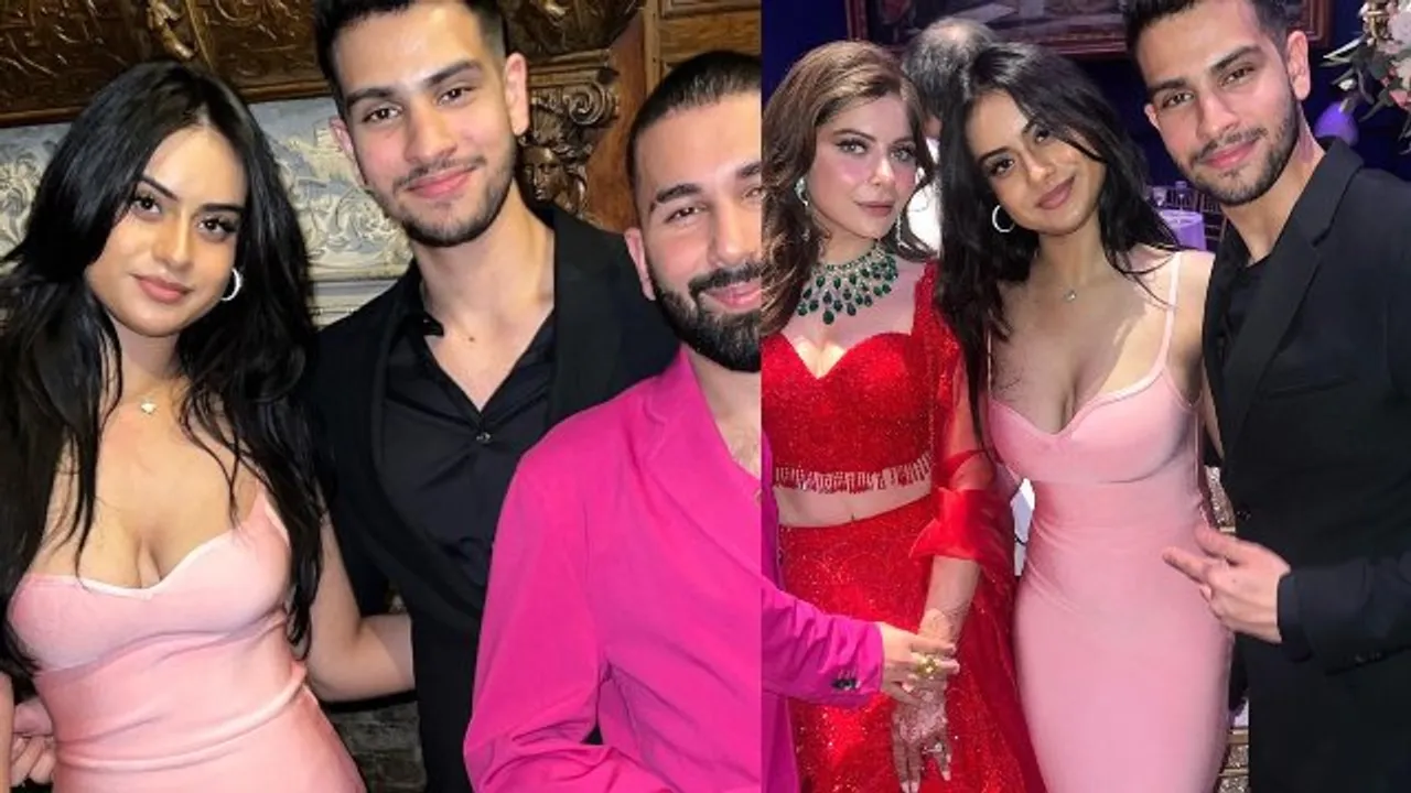 Kanika Kapoor reception: Nysa Devgan sets internet ablaze in pink body con dress