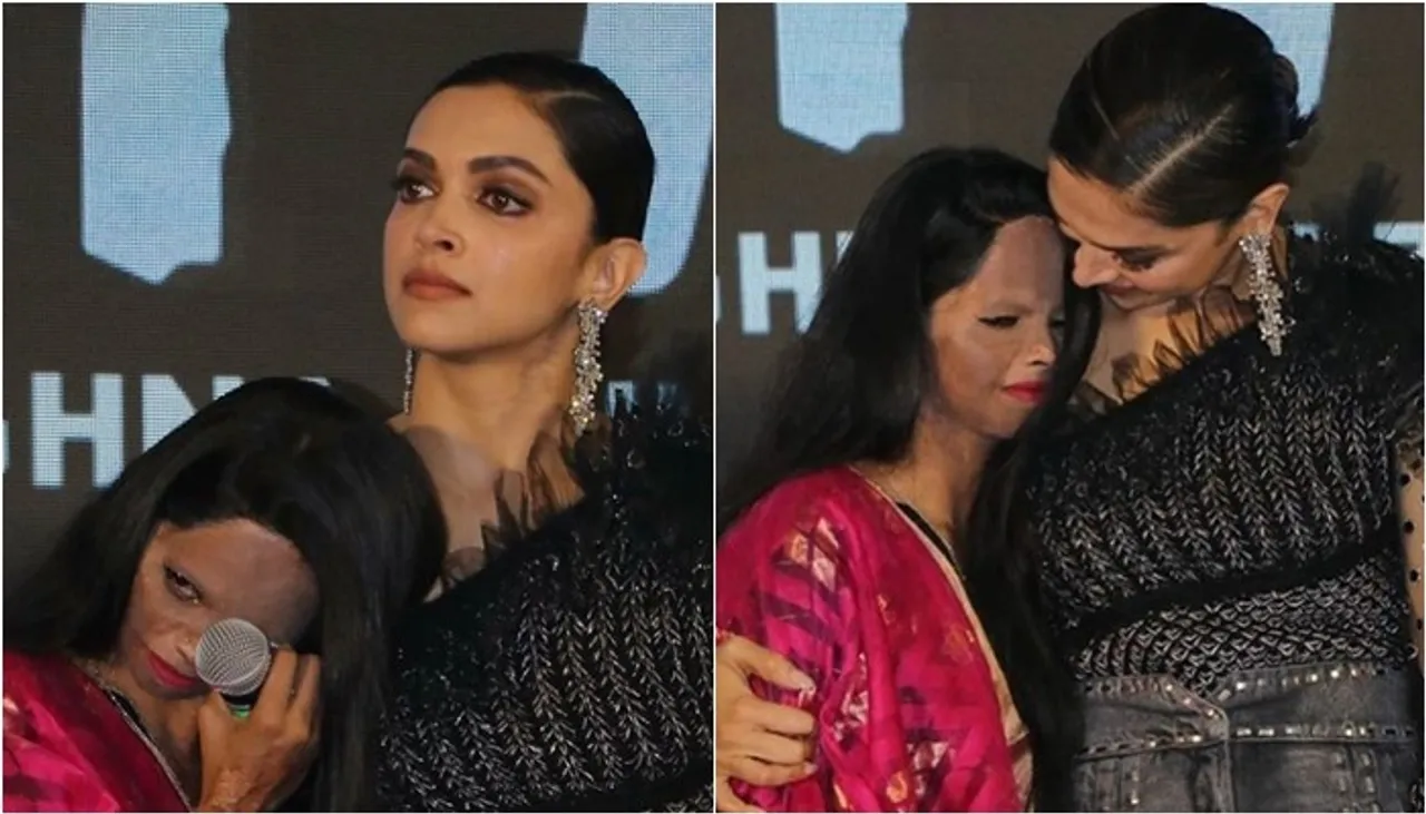 Video Inside: Deepika Padukone, Laxmi Agarwal Get Teary-Eyed At Chhapaak Title Track Launch