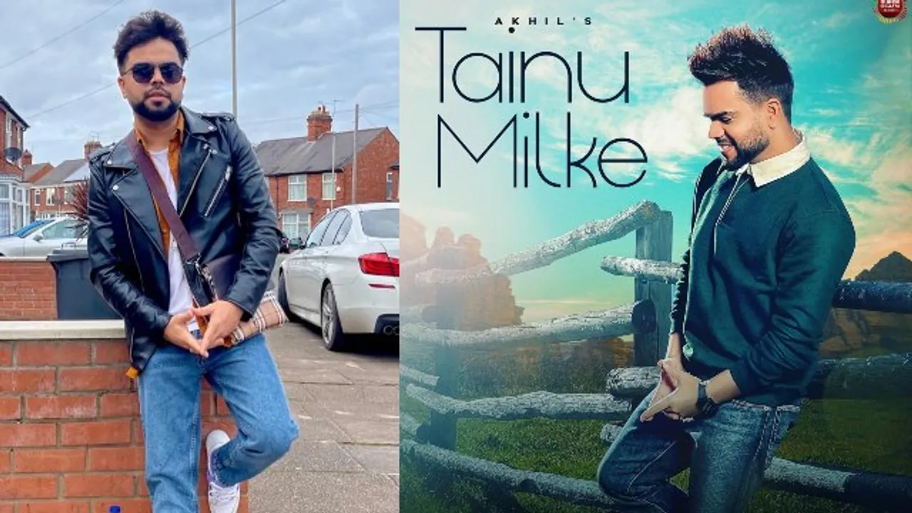 Akhil announces release of romantic melody 'Tainu Milke'