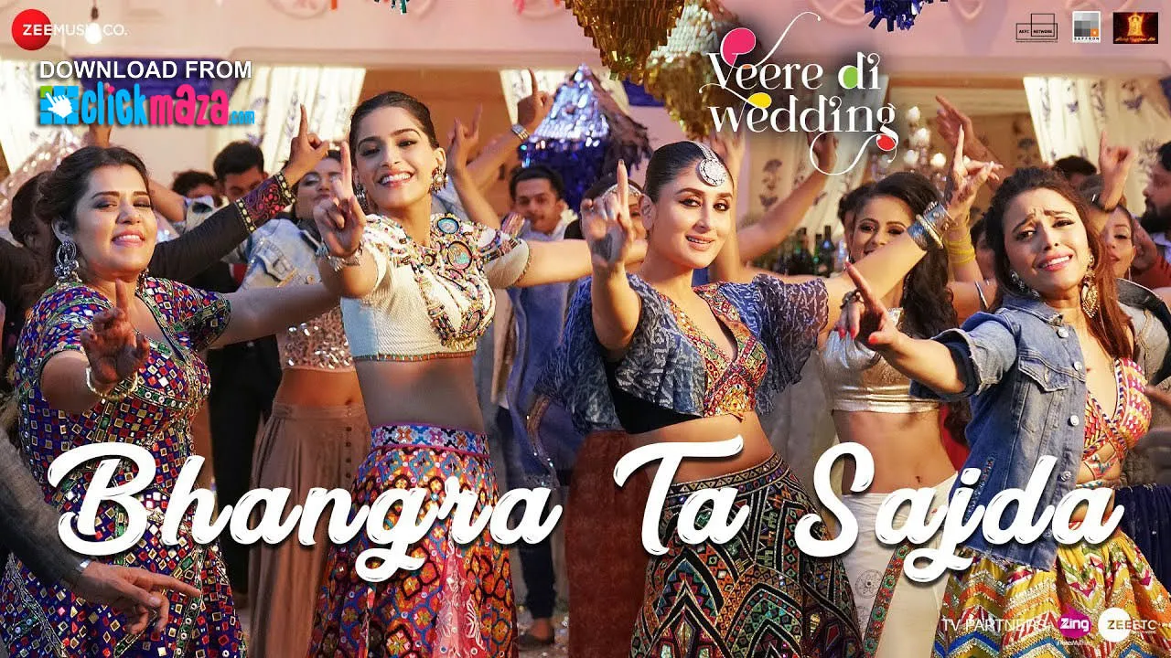 Traditional Punjabi Boliyan In 'Veere Di Wedding' New Song 'Bhangra Te Sajda' 