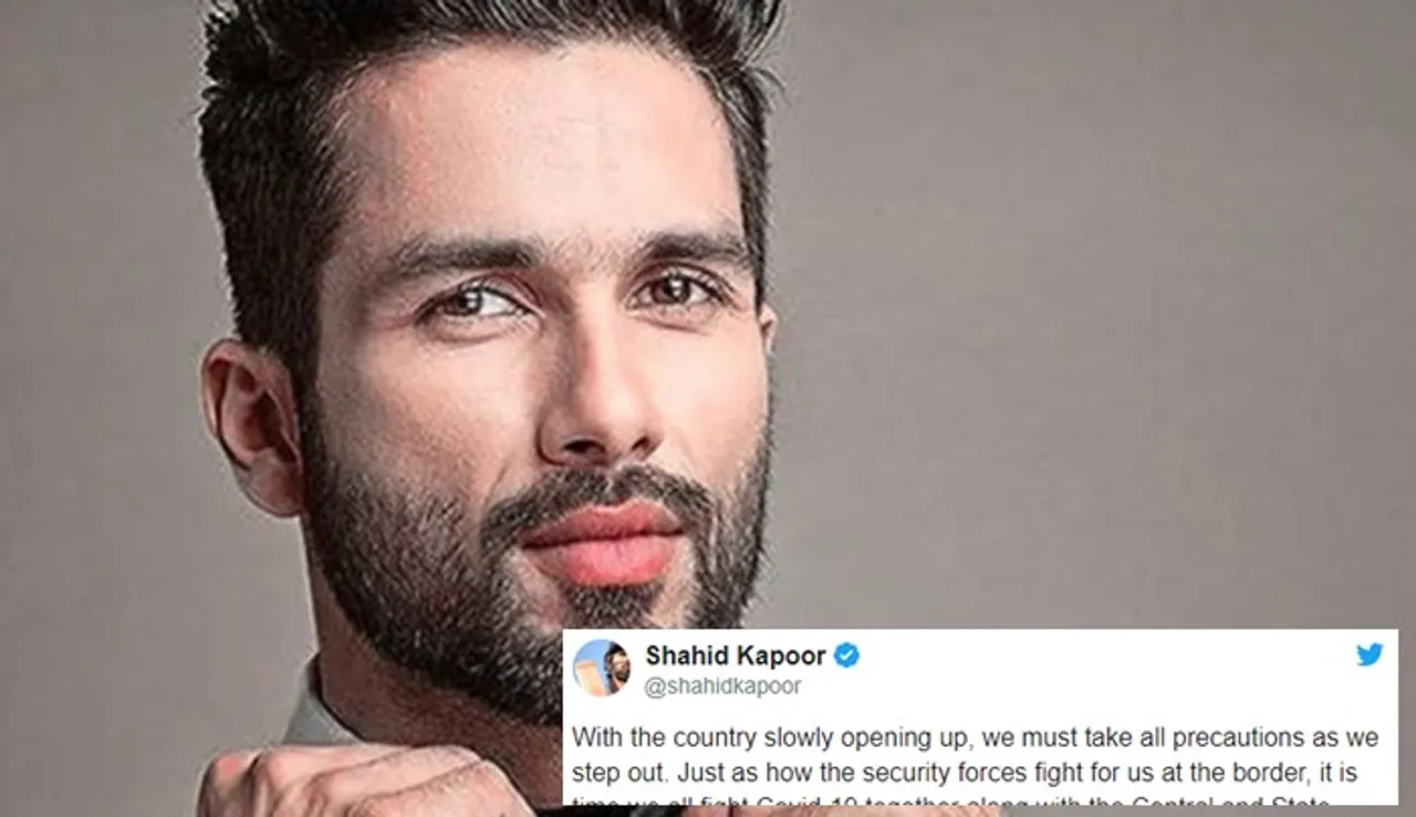 Shahid Kapoor Urges People To Take Precautions As Lockdown Eases