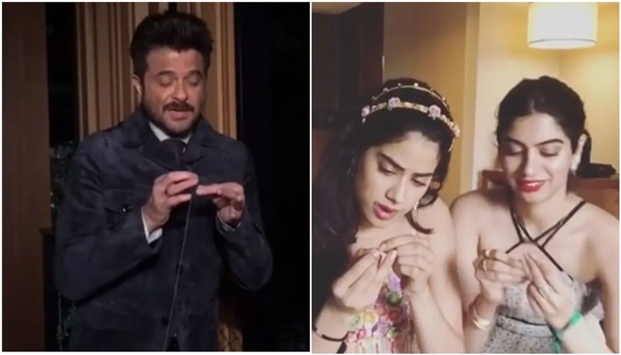 Sui Dhaaga Challenge: Now, Anil Kapoor & Sridevi’s Daughters Jhanvi & Khushi Attempt It – WATCH