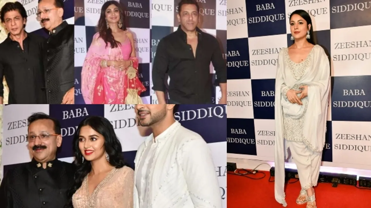 From Shehnaaz Gill to Shah Rukh Khan; Baba Siddique's Iftaar celebrations was starry affair