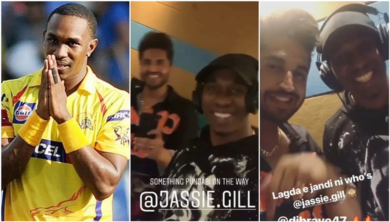 WATCH: Cricketer Dwayne Bravo To Sing Punjabi Song With Jassie Gill? Details Here