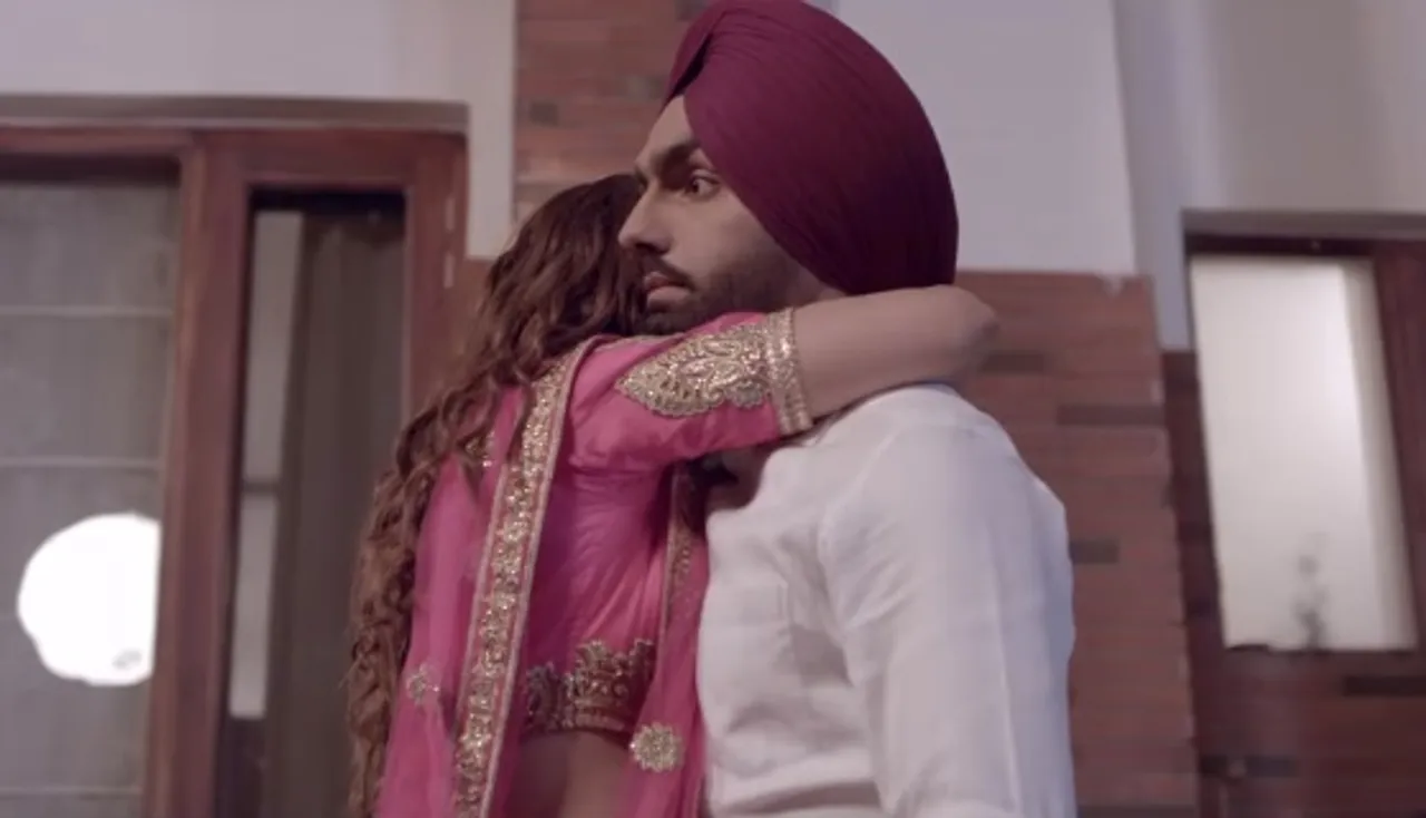 AMMY VIRK'S NEW SONG "QISMAT" WITH SARGUN MEHTA IS TRENDING AT NO. 2 ON YOUTUBE