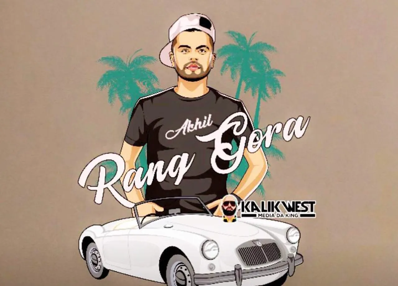 Akhil Releases A Teaser Video Of His Upcoming Track "Rang Gora"