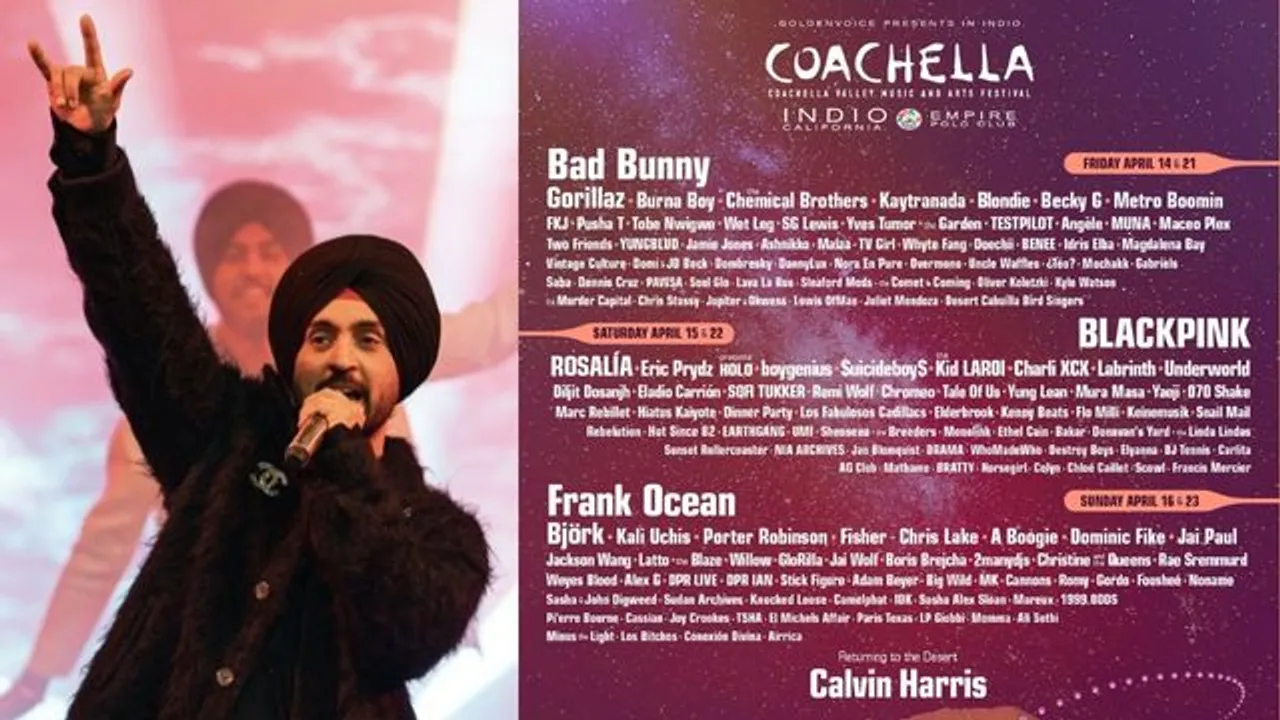 'Coachella' 2023: Diljit Dosanjh only Punjabi singer to perform at event; fans pour in love
