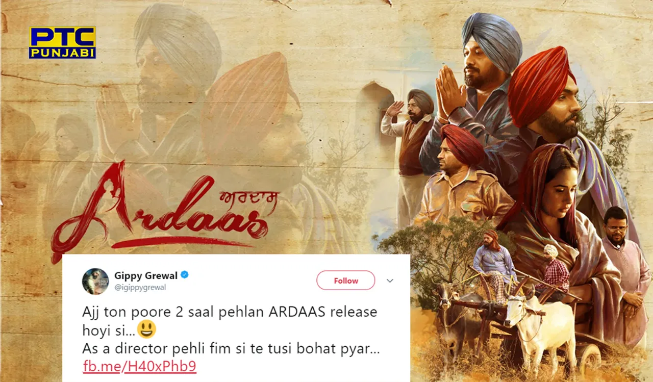Gippy Grewal's Journey As A Director Started with 'Ardaas' Two Years Back