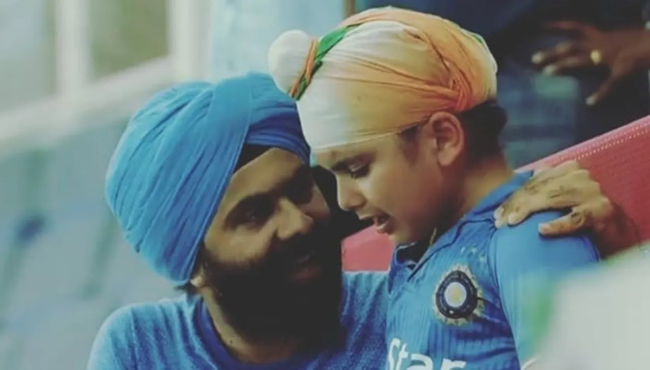 Little Sikh Fan Left In Tears After India-Afghanistan Match Ends In Tie – SEE PICS