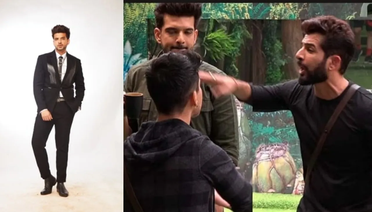 After witnessing Karan Kundrra's sensuous dance, under-the-blanket routine, Jay Bhanushali mocks his 'love angle'