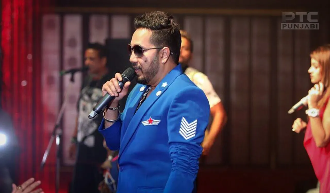 MIKA SINGH IS PROMOTING THE YOUNG TALENT