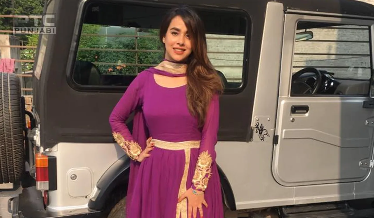 SUNANDA SHARMA IS ENJOYING HER STARDOM