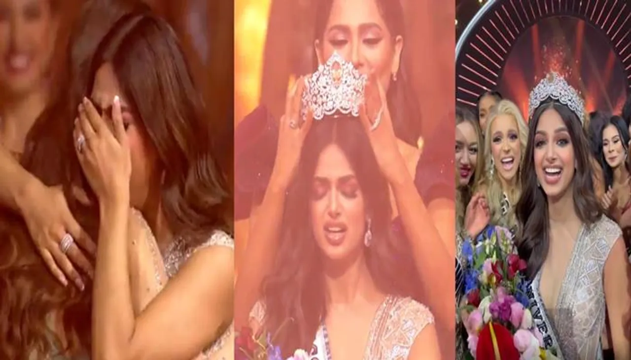 ਪੰਜਾਬ ਦੀ ਮੁਟਿਆਰ ਨੇ ਗੱਡੇ ਕਾਮਯਾਬੀ ਦੇ ਝੰਡੇ, ਹਰਨਾਜ਼ ਸੰਧੂ ਬਣੀ ‘Miss Universe 2021’
