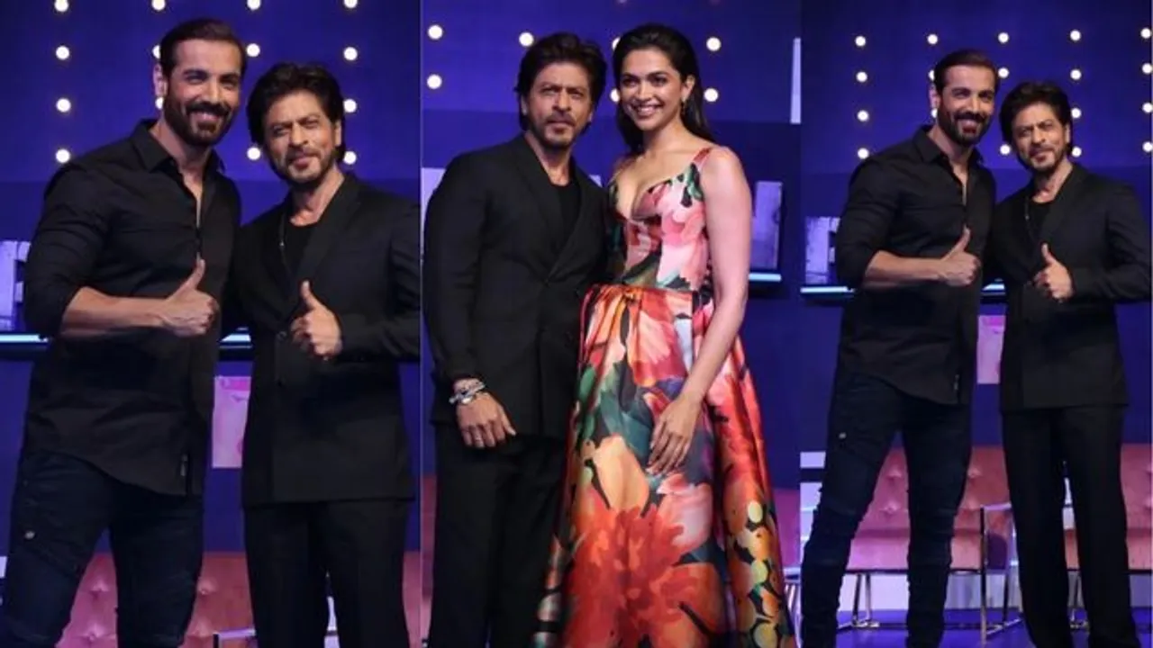 'Pathaan': Shah Rukh Khan, Deepika Padukone, John Abraham holds special media meet