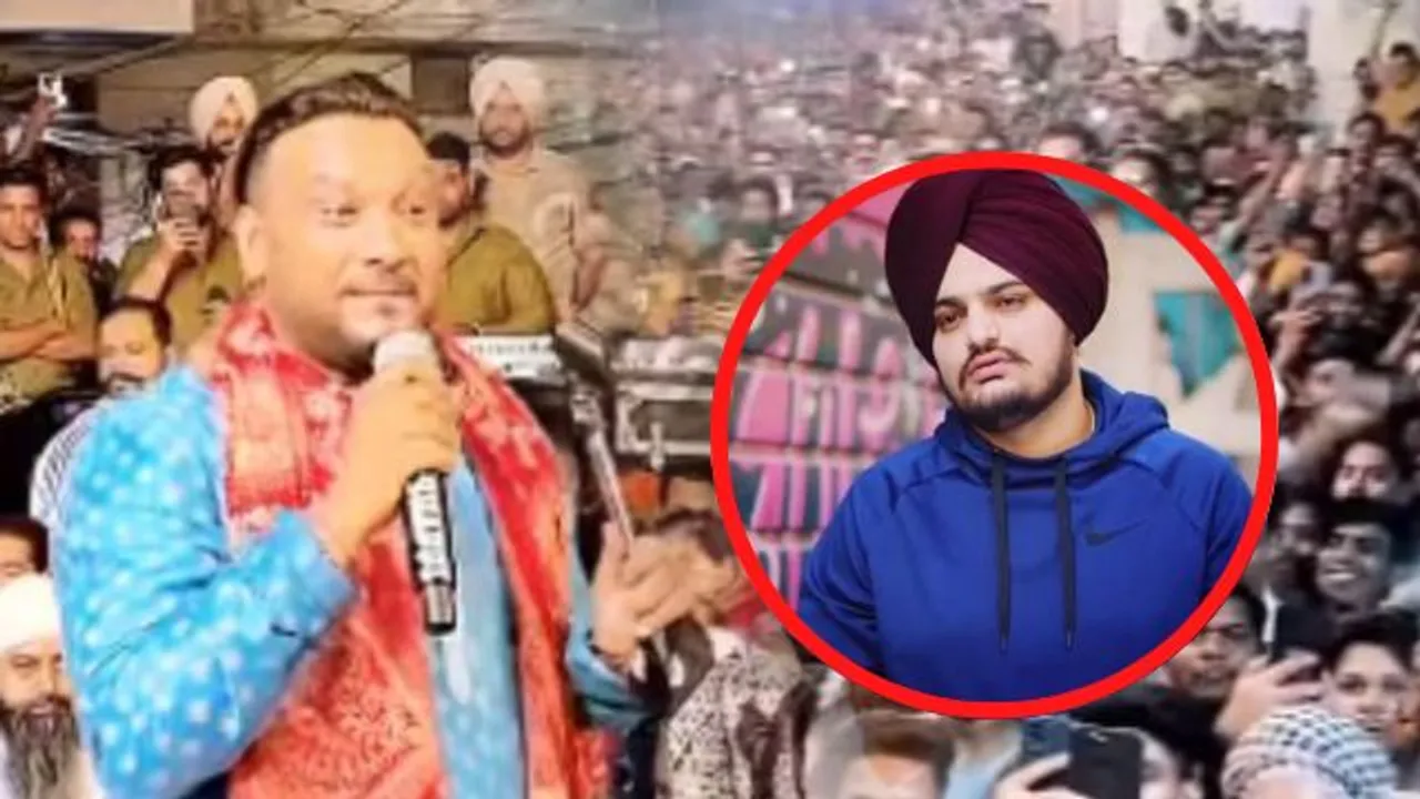 Master Saleem sings Sidhu Moose Wala's '295' song at Jagran in Amritsar [Watch Video]