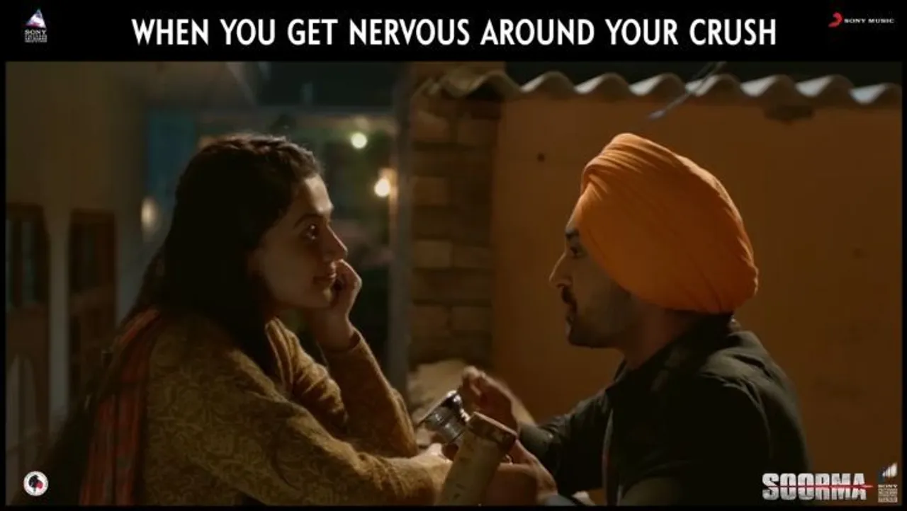 When You Get Nervous Around Your Crush - Diljit Dosanjh - Soorma