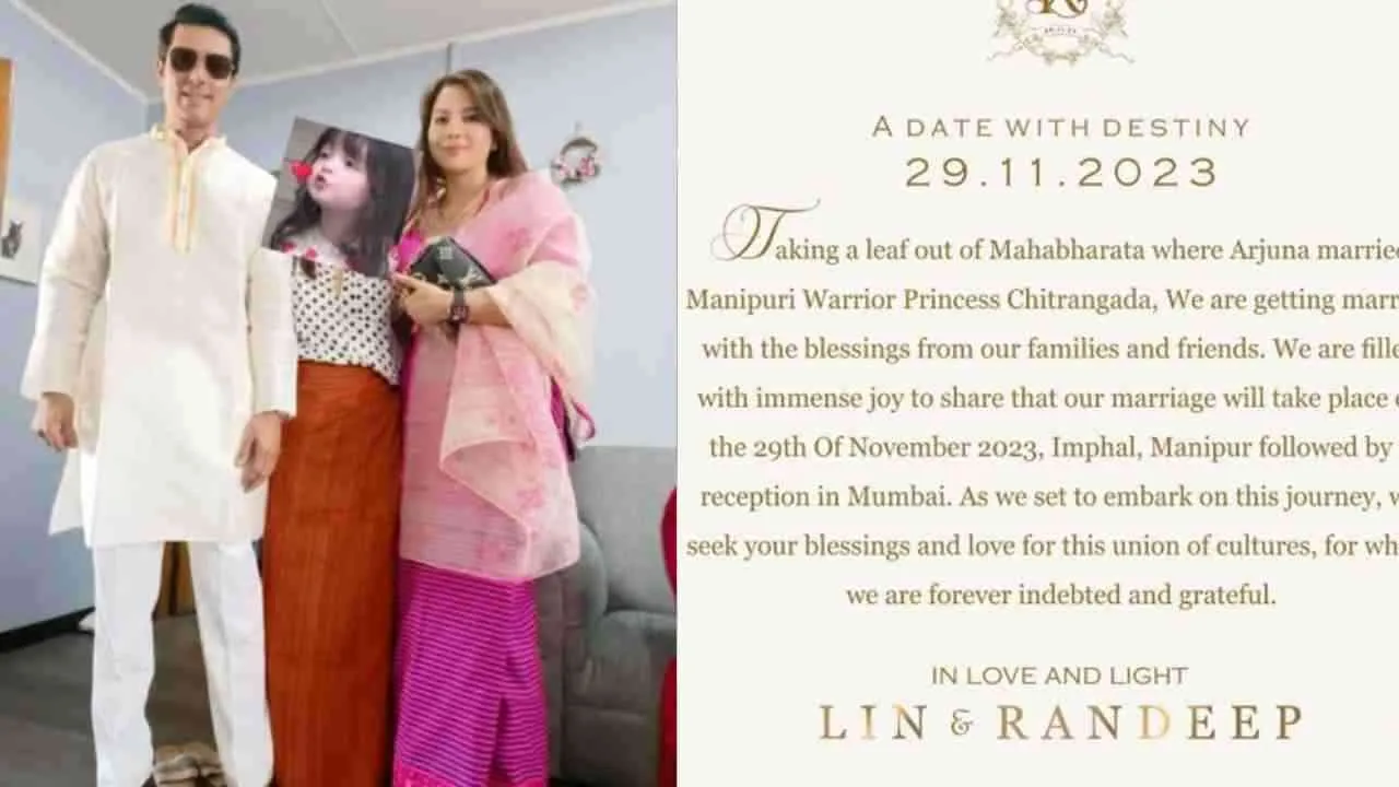 Bollywood&#039;s Randeep Hooda Set to Tie the Knot with Manipuri Lin Laishram, Know about their Unforgettable Love Story