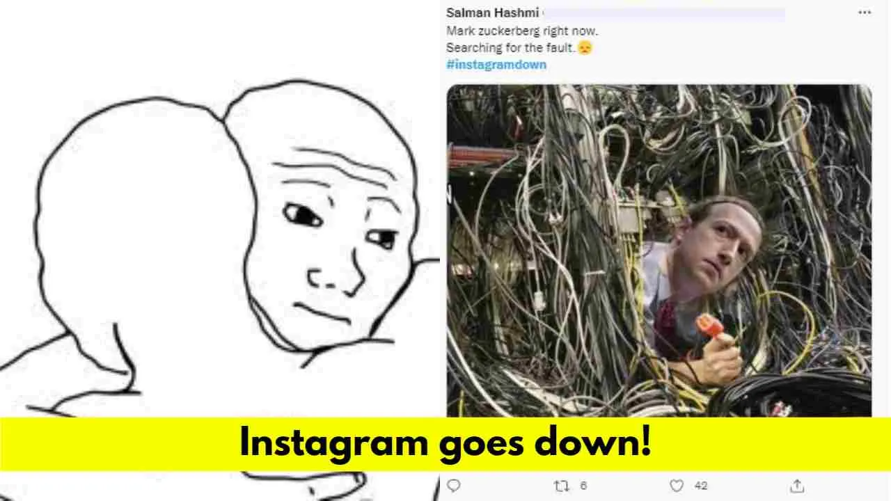 Netizens apologize to their Internet after Instagram goes down again
