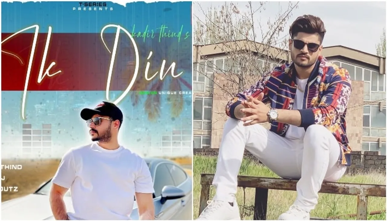 Kadir Thind shares the first look poster of his new song 'Ik Din'!